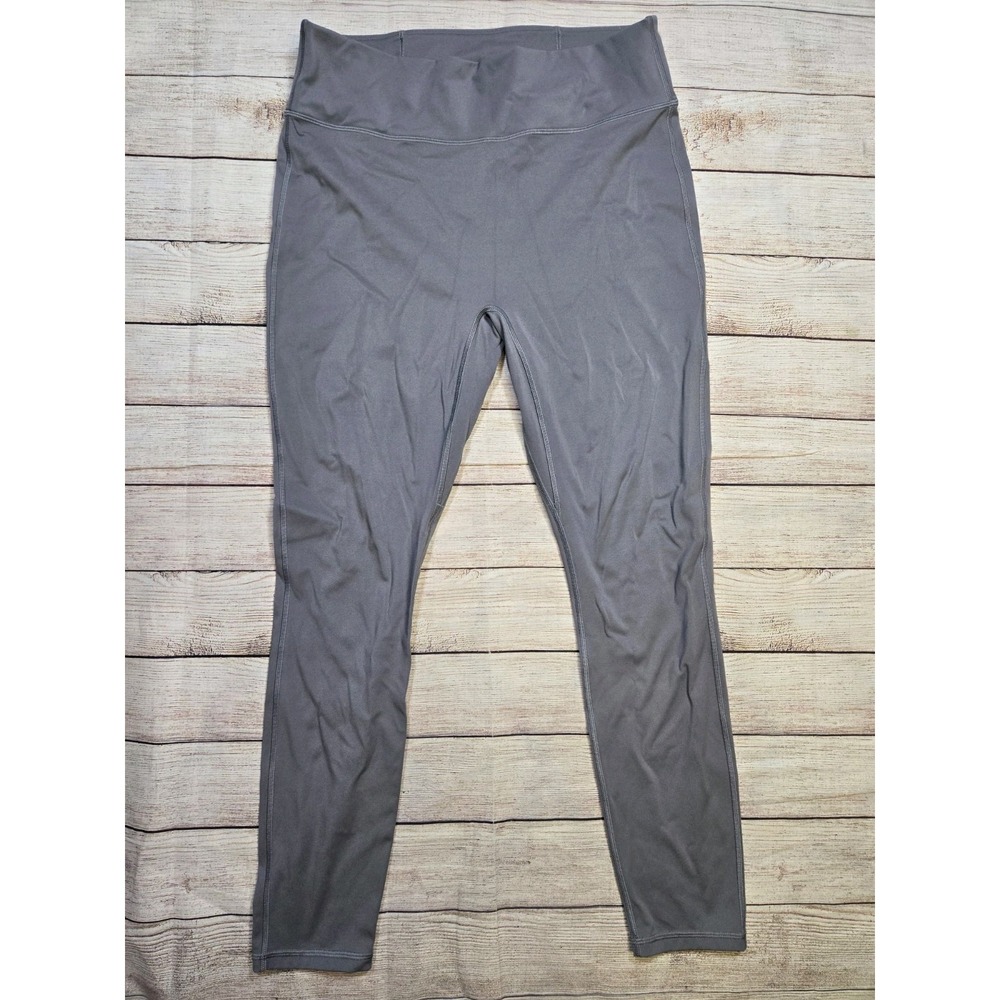 Fabletics Motion 365 Leggings Women's‎ Size XXL Gray Skinny Leg Stretch Yoga Gym